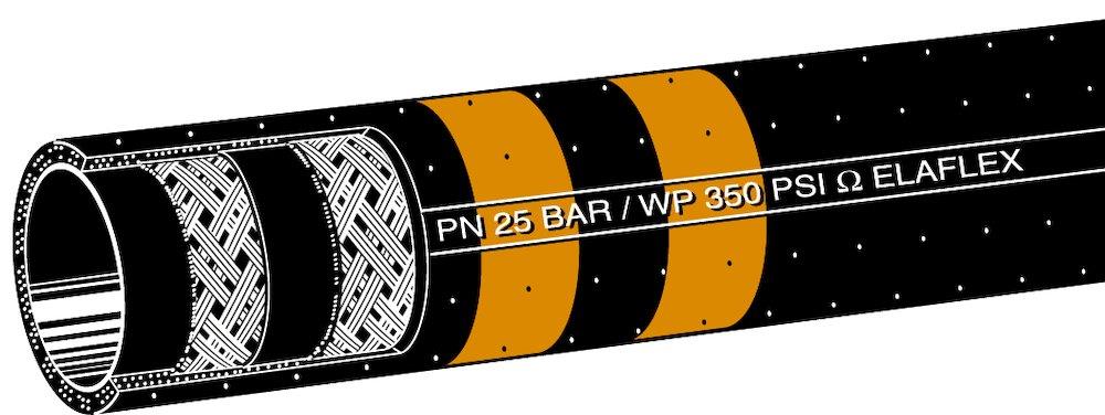 LPG Gas hose NBR - 1 1/2", 38mm, 70°C, 25bar