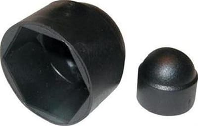 M8 Nut Protector black - 13mm