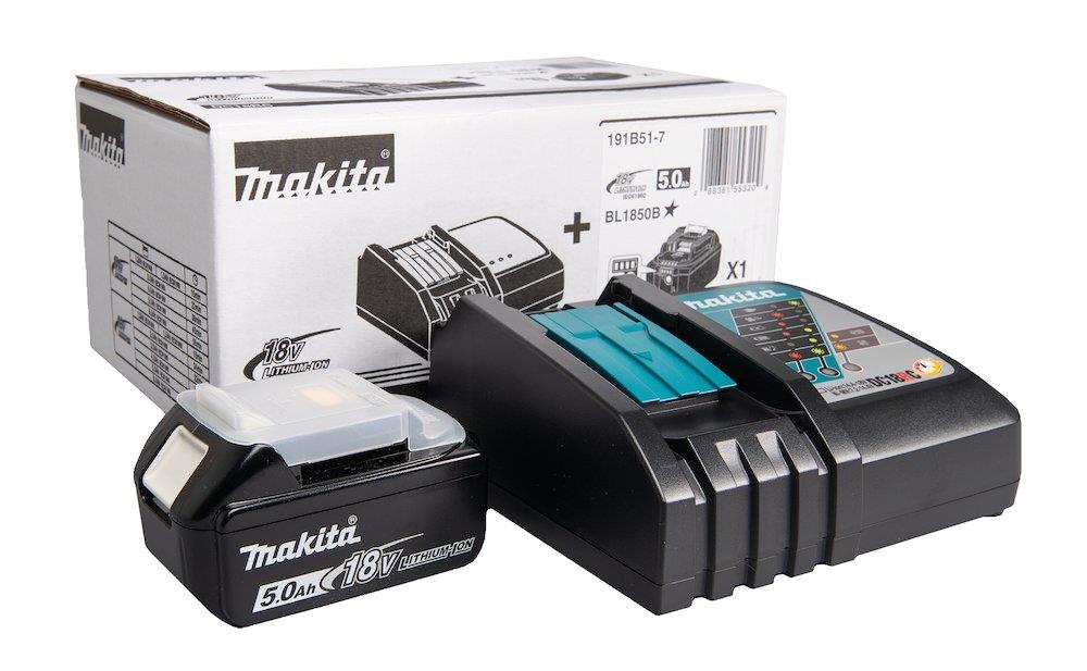 Makita 191B51-7 Battery set - 18V, 5AH, 1PCS