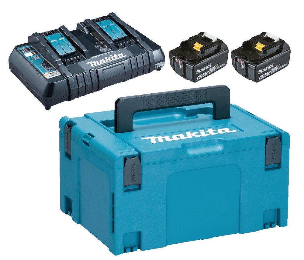 Makita 198077-8 Battery set - 18V, 6AH, 2PCS