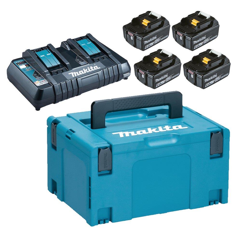 Makita 198091-4 Battery set - 18V, 6AH, 4PCS