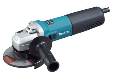 Makita 9565CVR Angle Grinder - 125 mm, 1400 W, 12000 rpm, Kick-back Stop