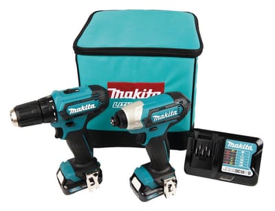 Makita CLX224A Cordless Power Pack 2 machines - 12V, 2AH, 2PCS