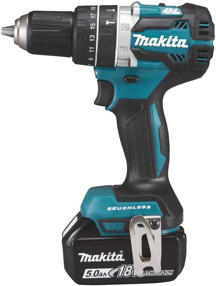 Makita DHP484RT3J Cordless Impact Drill/Driver - 18V, 3PCS, 54Nm, 5AH