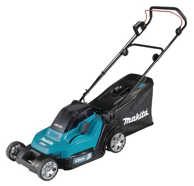 Makita DLM432Z Cordless lawn mower - 2X18V, 0PCS, 430mm