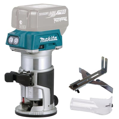 Makita DRT50Z Battery router - 0PCS, 18V, 30000PR. minute