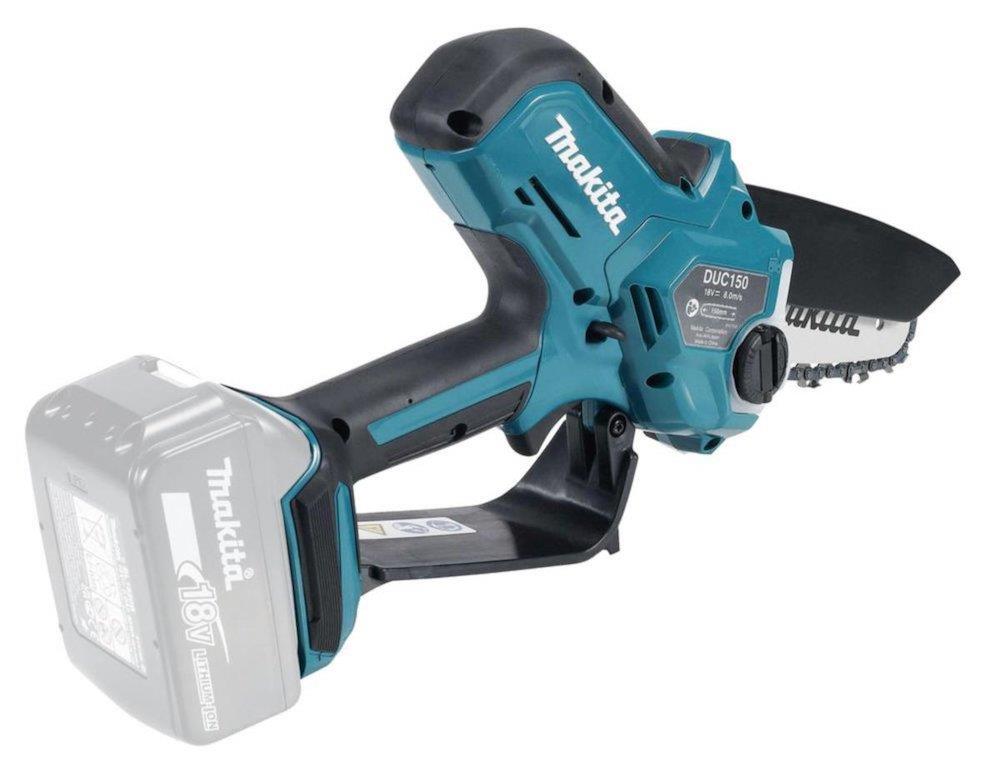Makita DUC150Z 18V BL Cordless Pruning Saw - 18V, 0PCS, 150mm