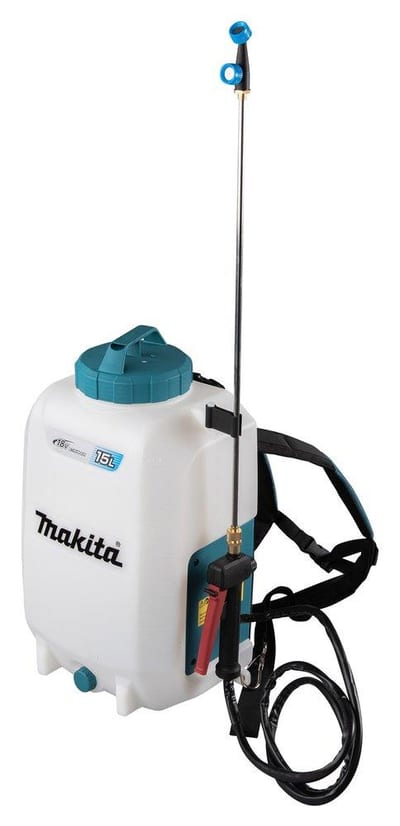 Makita DUS158Z Cordless backpack sprayer - 18V, 0, 15L