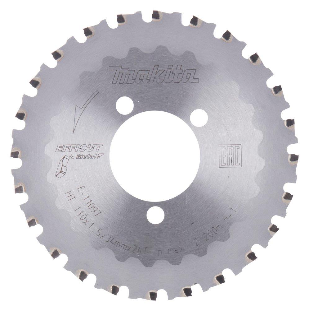 Makita E-11097 Circular Saw Blade - 110mm, 34mm, 24PCS, 1,5mm, Metal