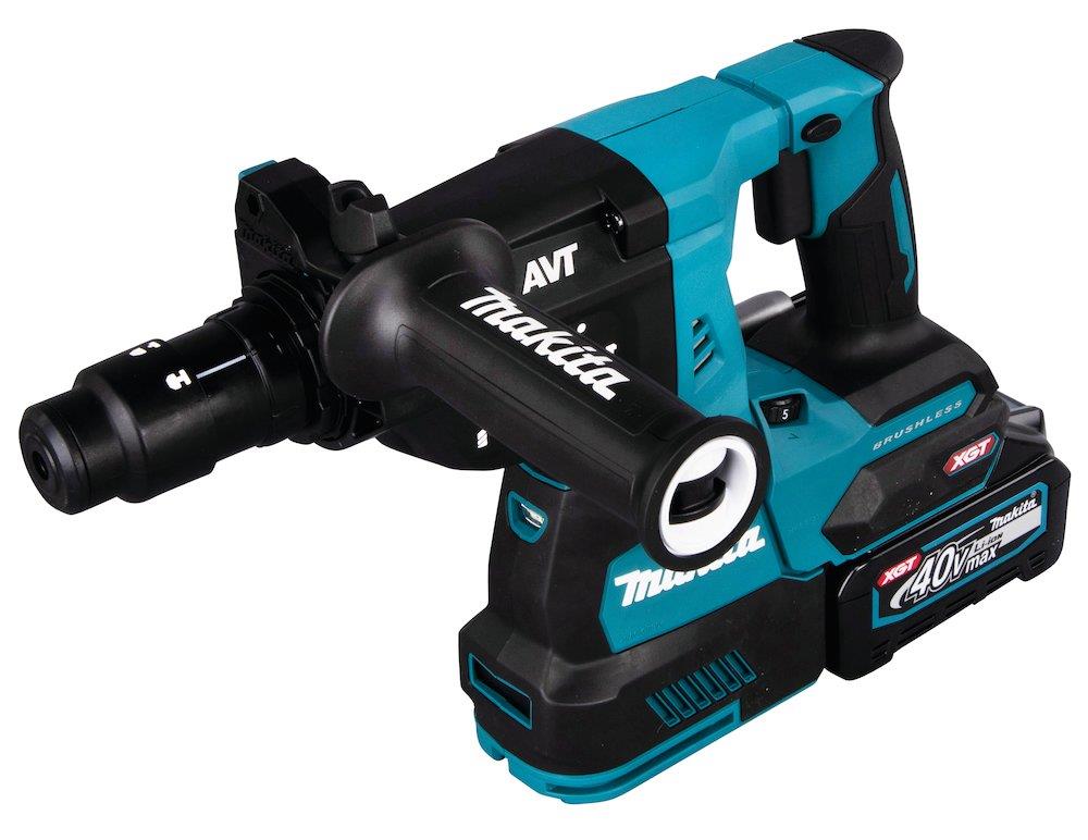 Makita HR004GM201 40V Cordless Combi Hammer, SDS-plus, 4 Ah, 2.9 J