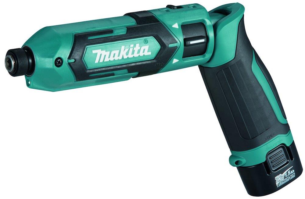 Makita TD022DSJ Cordless Angle/Impact Driver - 7,2V, 1.5AH, 2PCS