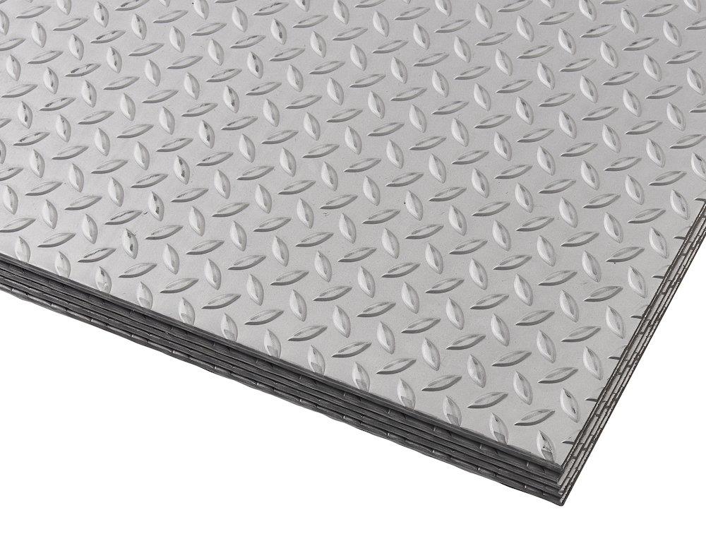 Mandorla Tear plate stainless EN 1.4301 mandorla - 2000mm, 1000mm, 3/4,5mm, 56kg