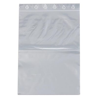 Master'in Zip bag without writing field - 450mm, 350mm, 1000PCS