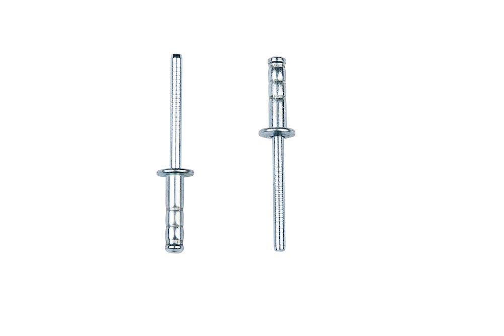 Masterfix 1461 Multigrip Rivet steel/steel round-head - 4mm, 13mm, 3,2-8,0mm, Bulk