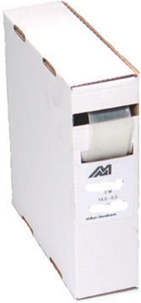 Melbye M300-240K Heat Shrink Tubing without adhesive - 24mm, 8mm, Clear, 3M, POE ( Polyolefin )
