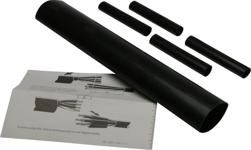 Melbye MSP Heat Shrink Sleeve Set - 4 x 35 - 150 mm², black