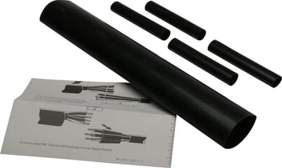Melbye MSP Heat Shrink Sleeve Set - 4 x 35 - 150 mm², black