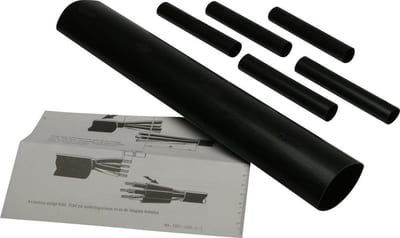 Melbye MSP Heat Shrink Sleeve Set - 5 x 1,5 - 6 mm², black