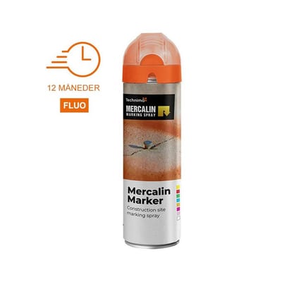 Mercalin FL Marking Spray fluorescent orange spray - 500ml