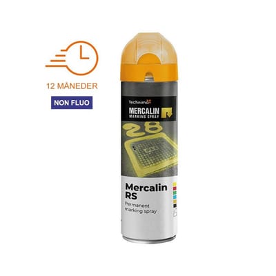 Mercalin RS Marking Spray permanent orange spray - 500ml