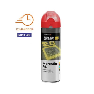 Mercalin RS Marking Spray permanent red spray - 500ml