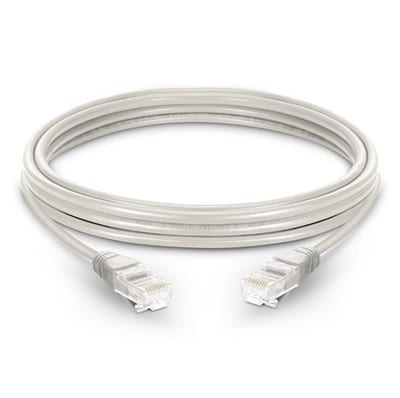 Mercodan Patch cable unshielded - CAT.6, UTP, white, 3M
