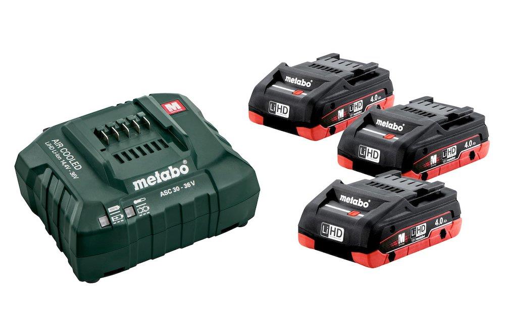 Metabo Basic Set Battery set - 18V, 4AH, 3PCS