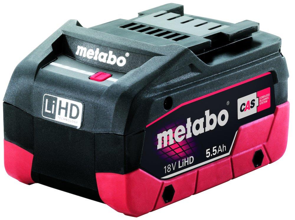 Metabo LiHD Battery - 18V, 5,5AH, 1PCS