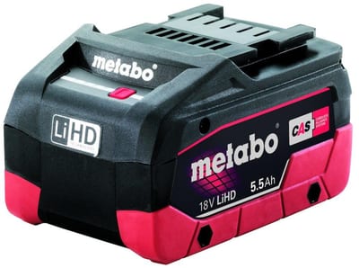 Metabo LiHD Battery - 18V, 5,5AH, 1PCS