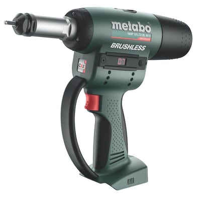 Metabo NMP 18 LTX BL M10 Cordless blind rivet nut gun - 18V, 0PCS