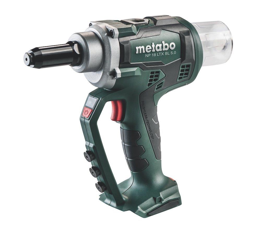 Metabo NP 18 LTX BL Cordless Blind Rivet Gun brushless - 18V, 0PCS