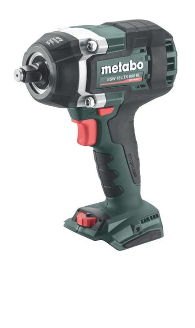 Metabo SSW 18 LTX 800 BL Cordless Impact Wrench - 0PCS, 18V, 800Nm, 1/2"