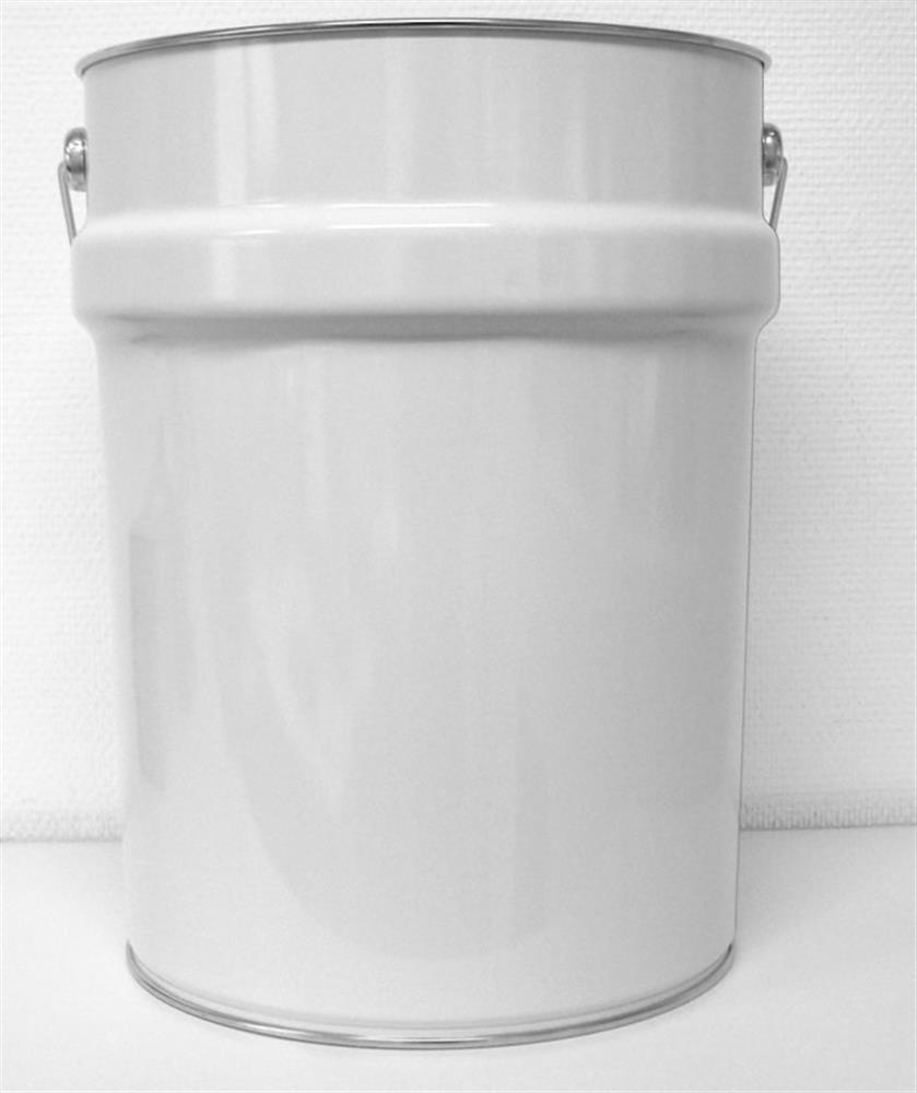 Metal bucket without lid UN approved white - 20L, Blik