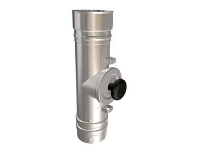 Metalbestos Omega Lining Pipe with cleaning door - 130mm, 320mm