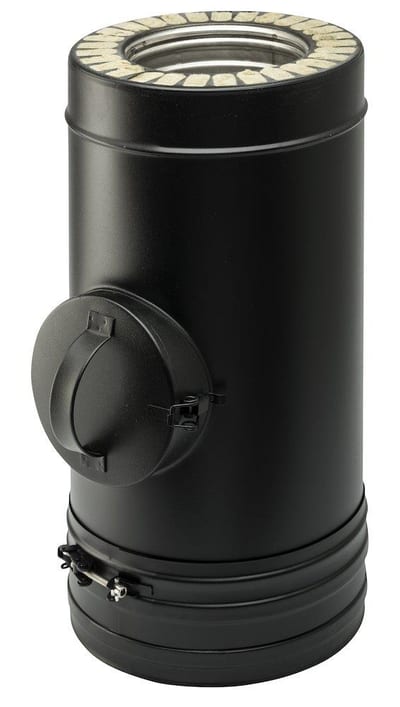 Metalbestos WooD Chimney Pipe with cleaning and inspection hatch - 5", 130mm, 500mm