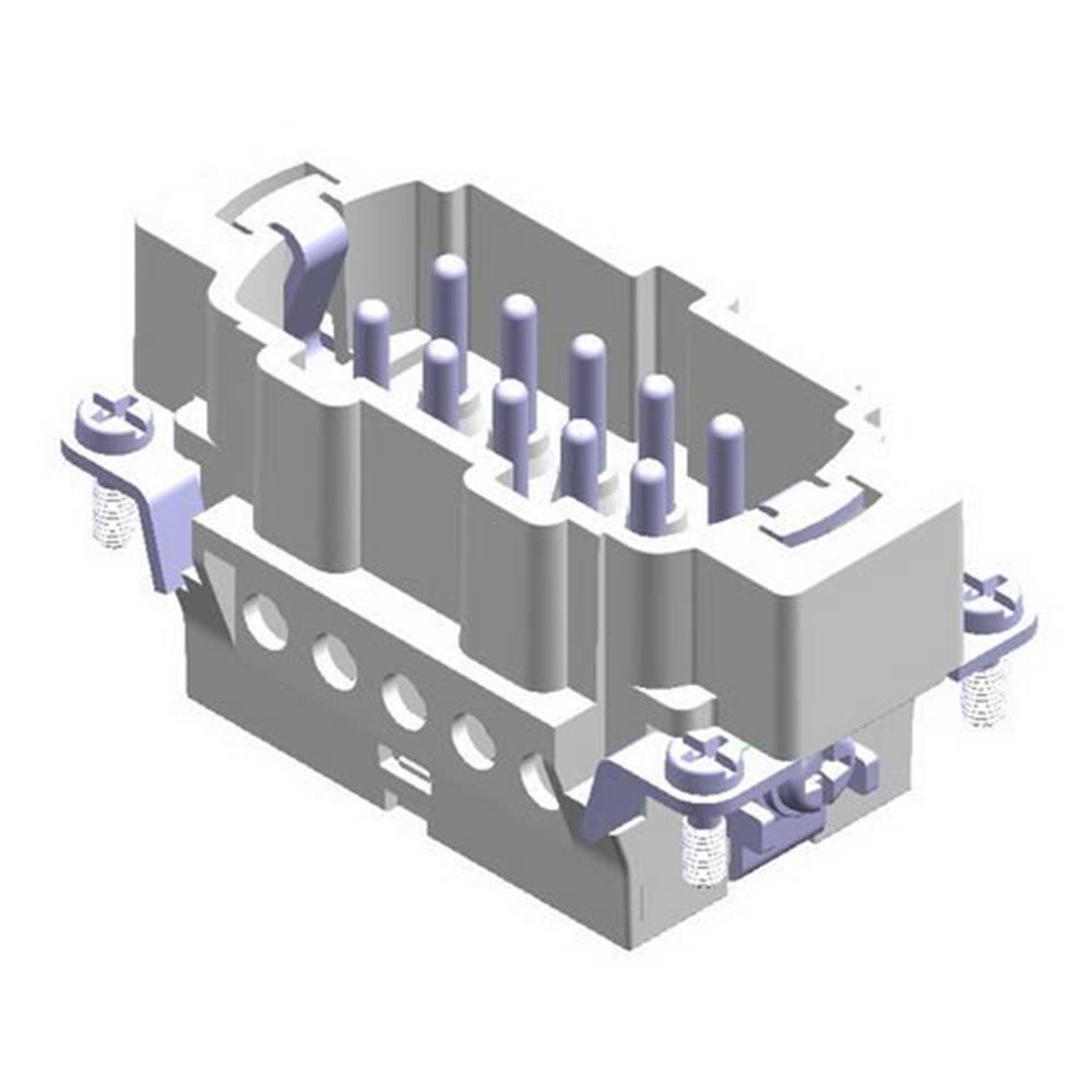 Mete 10X16A Multi-plug insert - 10P, Han