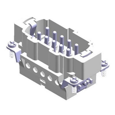 Mete 10X16A Multi-plug insert - 10P, Han