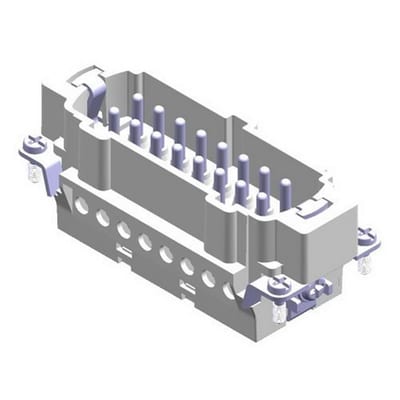 Mete 32X16A Multi-plug insert - 32P, Han