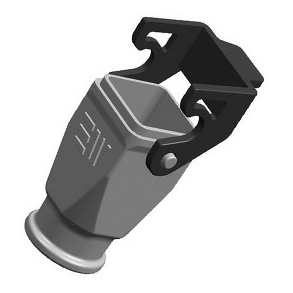 Mete 5X10A Coupling housing - plastic, grey