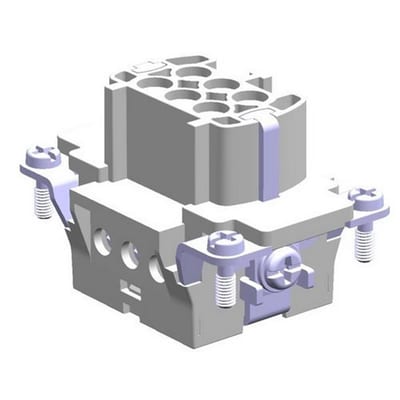 Mete 6X16A Multi-plug insert - 6P, Female