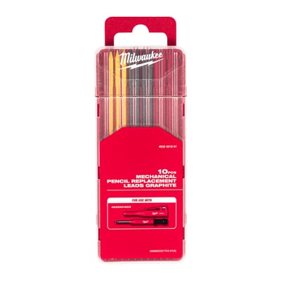 Milwaukee Mechanical Pencil Replacement Leads, Colour, 10-Pack