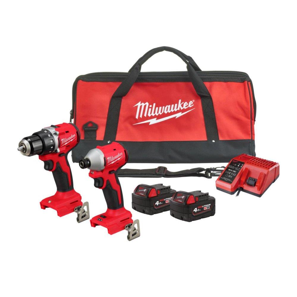 Milwaukee BLCPP2B 402C Cordless Power Pack - 18V, 4AH, 2PCS