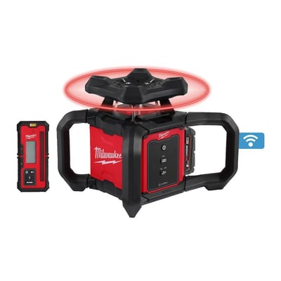 Milwaukee M18 RLOH600-201C Rotation Laser - ±5°, red, 600M