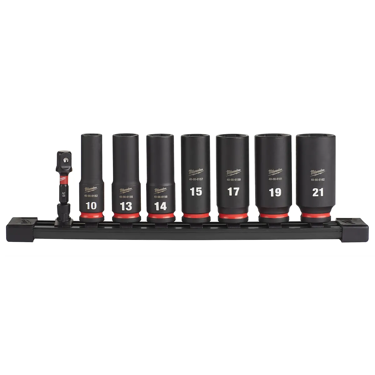 (8PC) 3/8" Drive SHOCKWAVE Impact Duty™ 6 Point Socket Set