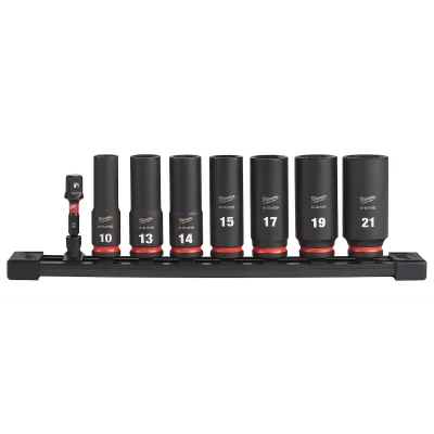 (8PC) 3/8" Drive SHOCKWAVE Impact Duty™ 6 Point Socket Set