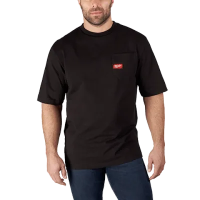 Milwaukee Tool Heavy Duty Pocket T-Shirts 601B-L