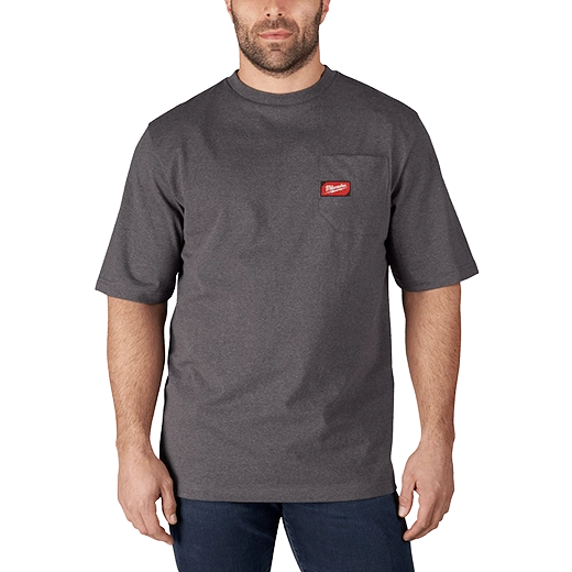 Milwaukee Tool Heavy Duty Pocket T-Shirts 601G-M