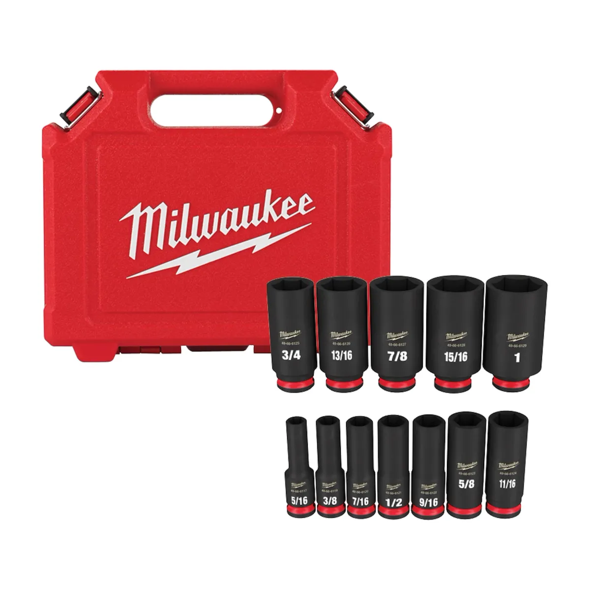 SHOCKWAVE™ Impact Duty™ 3/8" Drive 6 Point Socket Sets