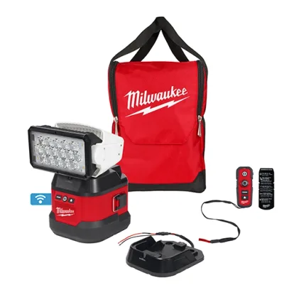 M18™ Utility Remote Control Search Light w/ Portable Base