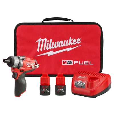 M12 FUEL™ 1/4" Hex 2-Speed Screwdriver Kit